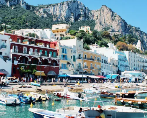 Capri and Blue Grotto Day Tour from Naples or Sorrento
